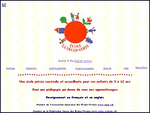 Aperçu du site Ecole primaire privée La Découverte à Genève