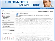 Alain Jupp� - blog-notes