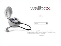Aperu du site Wellbox - pour le bien-tre de tout votre corps