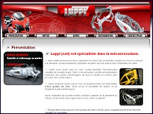 Aperçu du site Luppi - fabrication et redressage cadre de moto, réparation cadres de moto