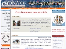 Aperu du site AgoraVox - le journal citoyen