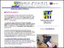 Aperu du site Studio PilaFIT Grenoble, mthode Pilates, gym, fitness