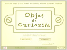 Aperu du site Objet de Curiosit - dition meubles et objets de dcoration