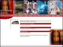 Aperçu du site Restaurant Le Tonneau à Villeurbanne