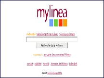 Aperçu du site Mylinea.com: hébergeur des annuaires, annuaires gratuits