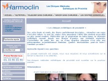 Aperu du site Harmoclin.com - Cliniques mdicales esthtiques de proximit