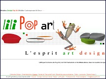 Aperu du site LiliPopArt - meubles art design dco