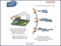 Cartevisite.com - cr�ez vos propres cartes de visite en ligne