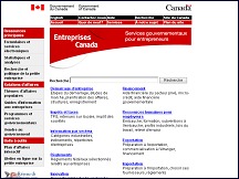 Aperu du site Entreprises Canada - services et conseils pour entrepreneurs