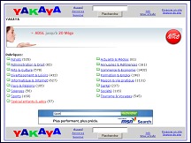 Aperu du site Yakaya - annuaire de sites francophones