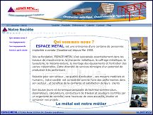 Espace Metal - constructions m�talliques, chaudronnerie industrielle