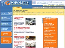 Geopolitis - g�opolitique en direct