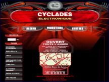 Aperçu du site Cyclades Electronique - magasin électronique, composants électroniques