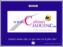 Aperu du site Assurance moto et quad, cabinet Jaouen