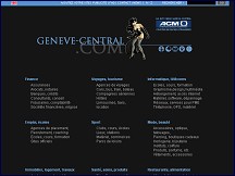 Aperu du site Genve sur Geneve-Central.com : emploi,voyages,logement
