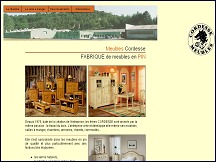 Aperu du site Meubles Cordesse - fabrication artisanale meubles en pin