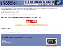 Shoozle - �l�ctrom�nager discount