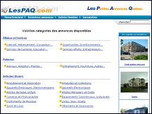 Les PAQ - Petites Annonces Qu�bec