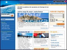 Aper�u du site Interhome - 20000 locations de vacances en Europe et en Floride