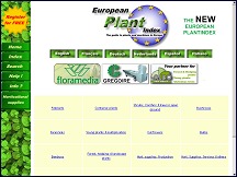 Aperu du site Plantindex - guide horticulteurs et fournisseurs horticoles europens