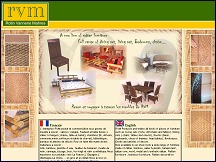 Aperu du site Rotin Vannerie Mahres - meubles en rotin, bambou et fer forg