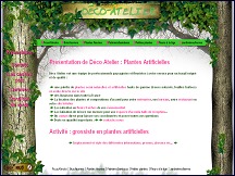 Deco Atelier - plantes artificielles et d�cors sur mesure