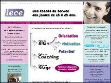 Aperu du site IECE - coaching scolaire personnalis