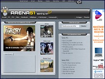 Arena 51 - portail jeux vid�o