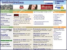 Aperçu du site ToutMontreal.com - le répertoire montrealais