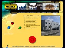 Aperçu du site Entreprise électricité industrielle Miera, automatisme industriel