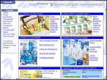 Aperu du site Espace Massage : produits de bien-tre, complments alimentaires