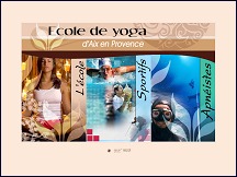 Aperu du site Ecole de Yoga d'Aix en Provence