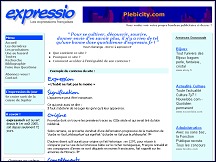 Aperçu du site Expressio - expressions et locutions de la langue française