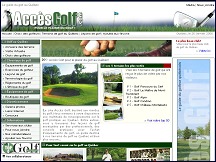 Acc�sGolf - terrains de golf au Qu�bec, le guide du golfeur qu�becois