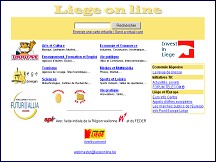 Aperu du site Lige on line - annuaire de sites wallons et ligois