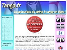 Lingerie Tanga.fr - discount strings, tangas et slips br�siliens