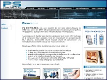 Aperçu du site PS CONSULTING