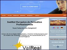 Aperu du site Ecole de Coaching - Institut Formation Val Real Toulouse