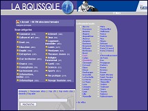 Aperçu du site La Boussole - annuaire thématique francophone