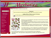 Aperu du site Herbatica - plantes et herboristerie