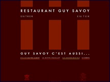 Guy Savoy � Paris - haute gastronomie fran�aise