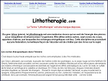 M�decine douce - lithoth�rapie