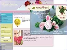 Aperu du site Fleurs-Livraison - comparez fleuristes et bouquets de fleurs en ligne