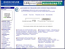 Aperu du site Chercheuse.com - annuaire de sites incontournables