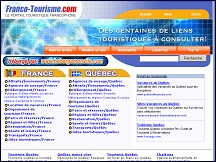 Aperu du site Vacances au Qubec et en France - annuaire touristique