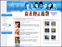 Aper�u du site Starlettes.net - stars, starlettes et c�l�brit�s, TV, cin�ma, chanson