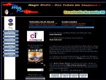 Aperu du site Magic Radio - webradio des annes 80