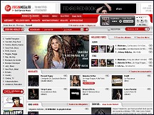 Aper�u du site VirginMega - derniers disques en t�l�chargement imm�diat
