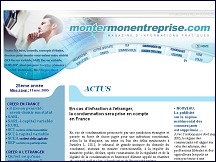 Monter mon Entreprise - informations pratiques pour cr�er une entreprise