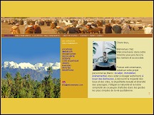 Aperçu du site Bienvenue au Maroc, locations, services et organisation de loisirs